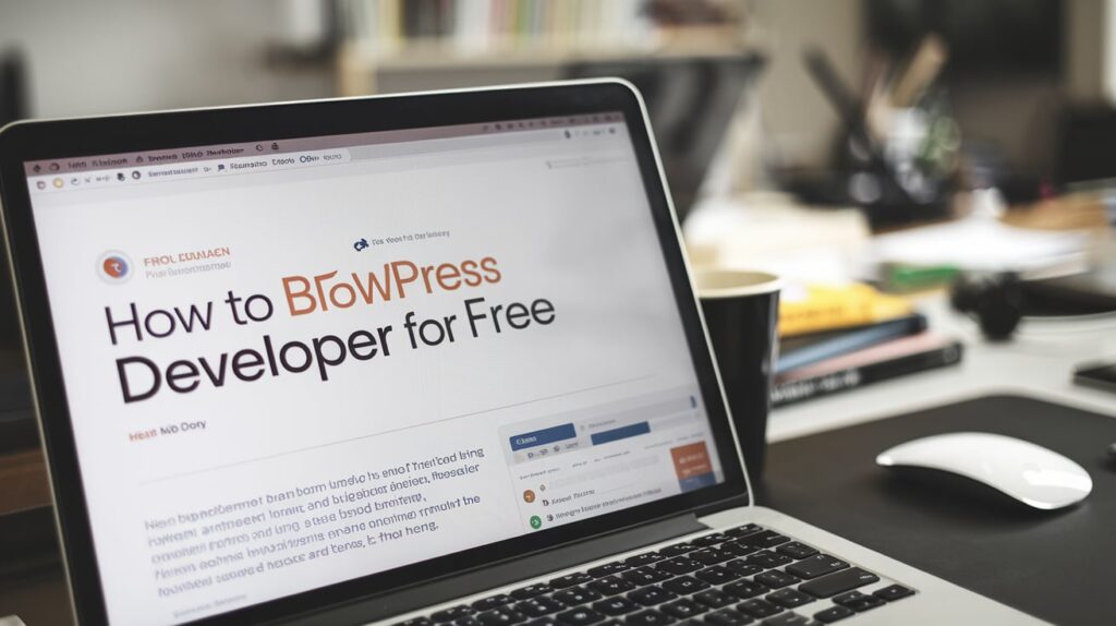 Become a WordPress Developer for Free