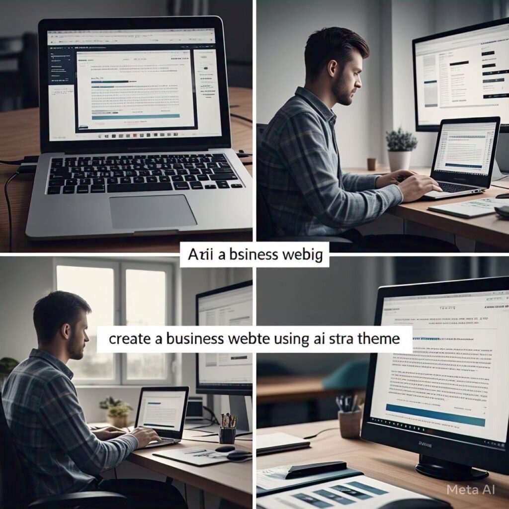 Create a Business Website Using AI in Astra Theme