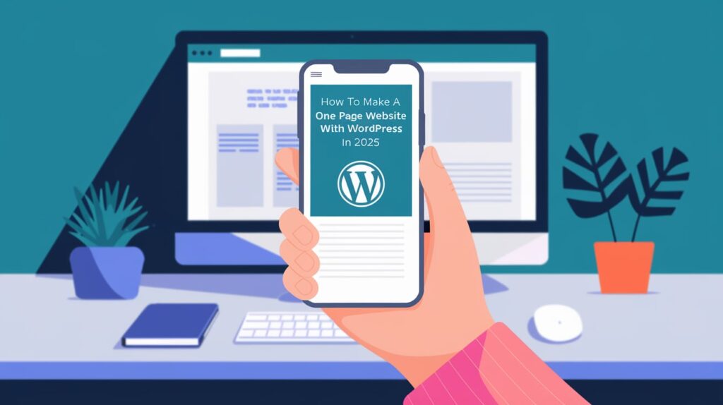 Make a One-Page Website with WordPress
